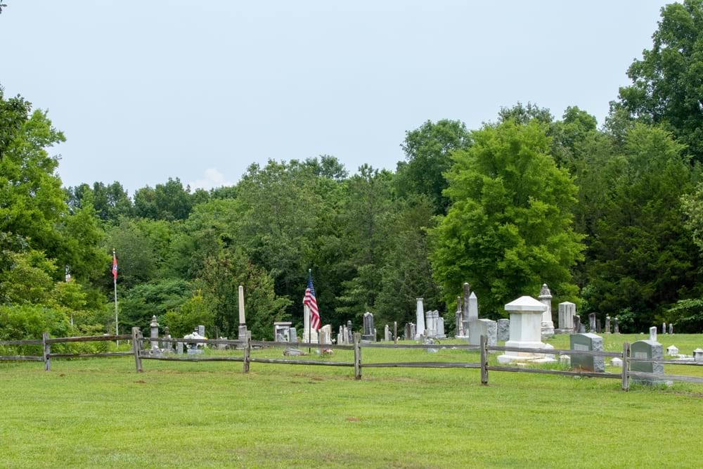 Private cemetery in Alabama