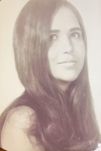 Black and white portrait of a woman, suitable for Alabama funeral home obituaries.